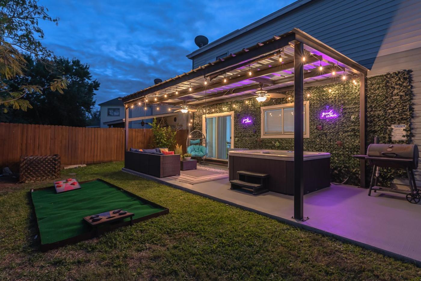 Gameroom, Bbq & Hot-Tub By Lackland & Seaworld San Antonio Luaran gambar