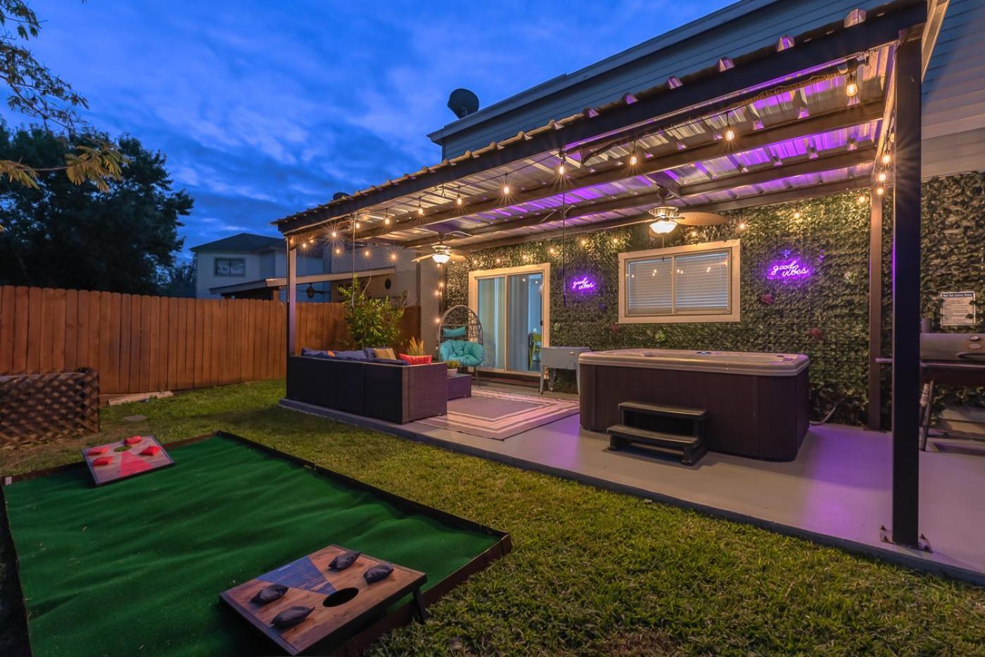 Gameroom, Bbq & Hot-Tub By Lackland & Seaworld San Antonio Luaran gambar