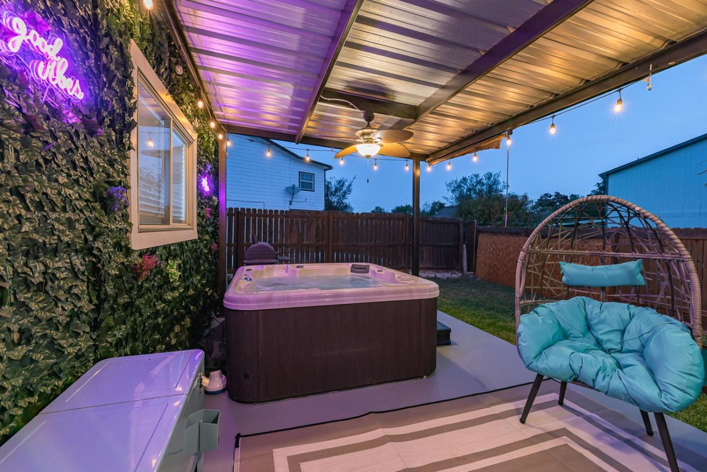 Gameroom, Bbq & Hot-Tub By Lackland & Seaworld San Antonio Luaran gambar
