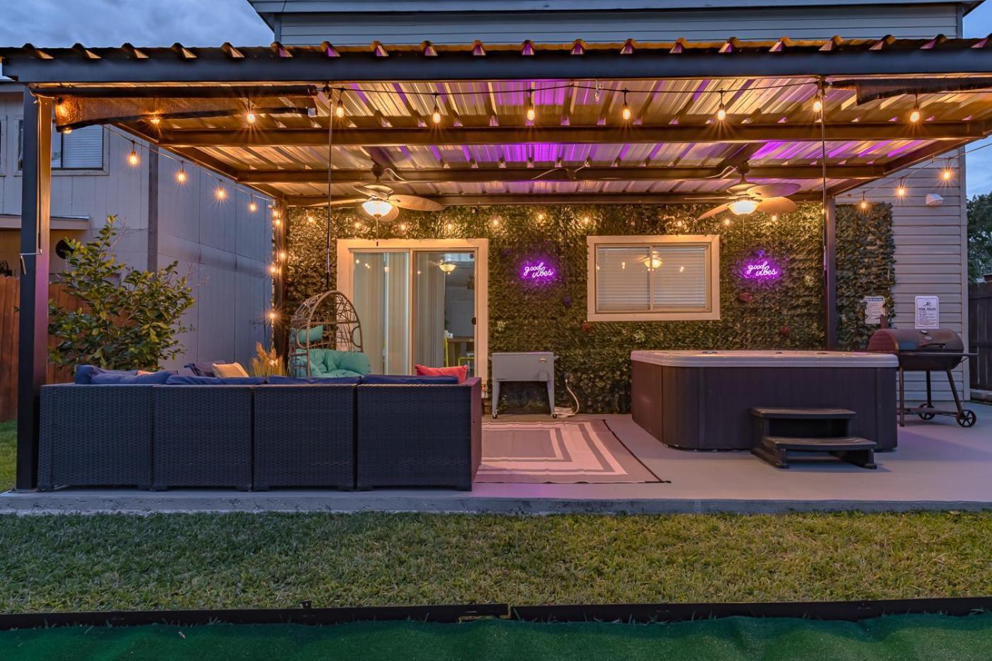 Gameroom, Bbq & Hot-Tub By Lackland & Seaworld San Antonio Luaran gambar