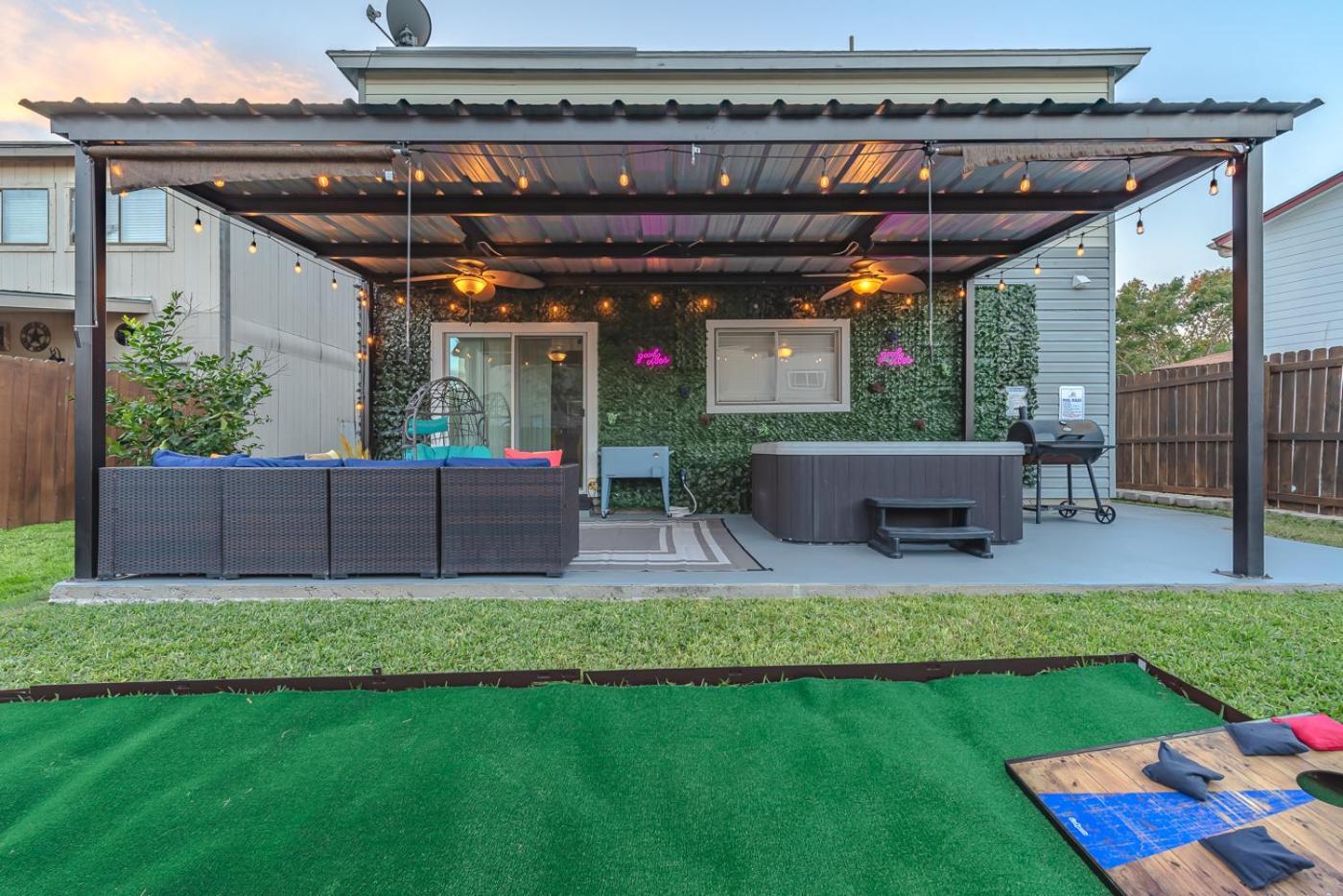 Gameroom, Bbq & Hot-Tub By Lackland & Seaworld San Antonio Luaran gambar