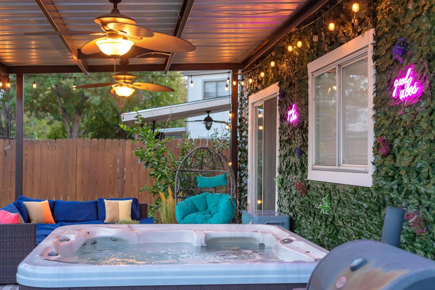 Gameroom, Bbq & Hot-Tub By Lackland & Seaworld San Antonio Luaran gambar