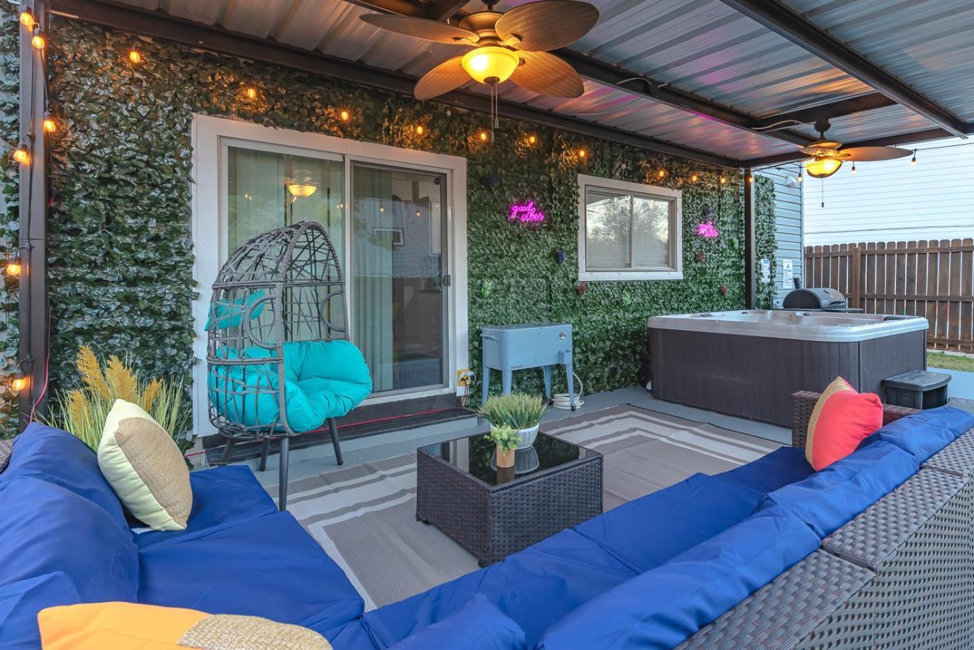 Gameroom, Bbq & Hot-Tub By Lackland & Seaworld San Antonio Luaran gambar