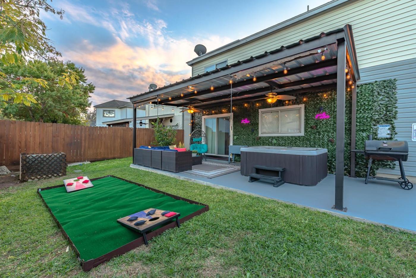 Gameroom, Bbq & Hot-Tub By Lackland & Seaworld San Antonio Luaran gambar